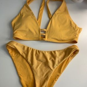 Golden Bikini Set
